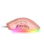 Mars Gaming MMEXP Ratón Gaming RGB Rosa 32000 DPI